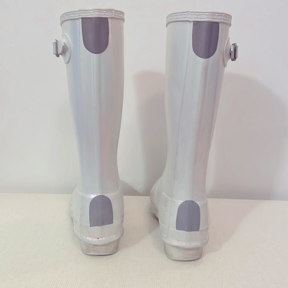 Girls Hunter Iridescent Boots size 3 - Picture 4 of 7